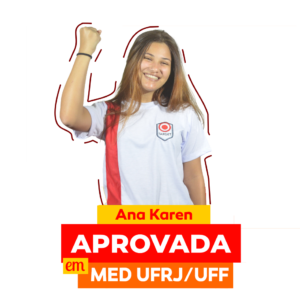 Ana Karen - Aprovada Medicina UFRJ UFF